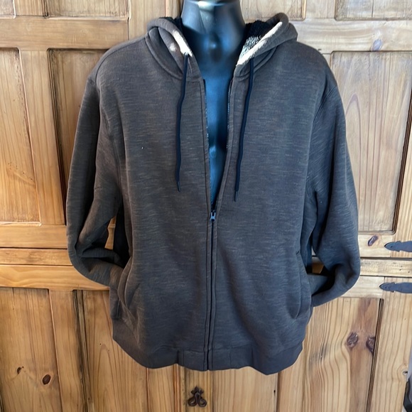 Member’s Mark Jackets & Coats Nwt Members Mark Sherpa Lined Full Zip Hoodie Poshmark